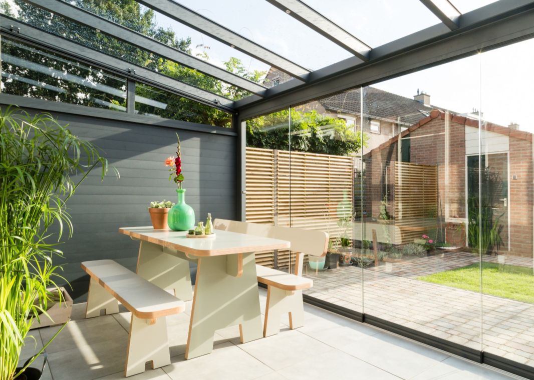 Profiline Glasschiebewand (3 spurig) - Gsw r3 antraciet 03 verasol 1 - pl-gsw-3sp-1500-antr